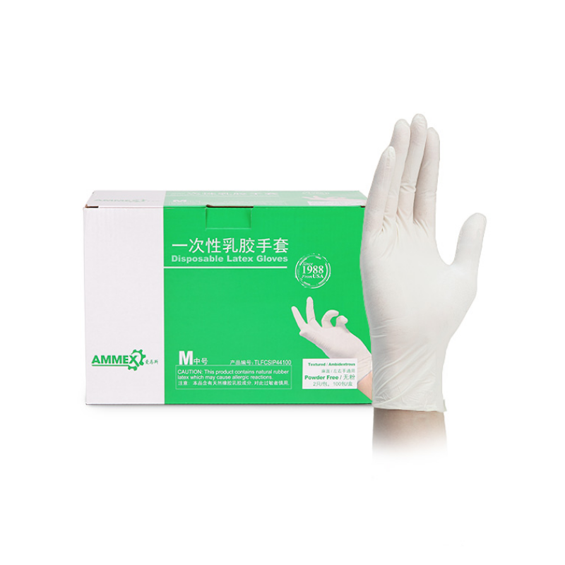 愛馬斯TLFCSIP46100滅菌一次性乳膠手套