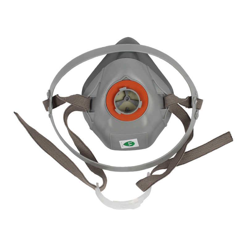 地球7100單濾盒半面罩防毒面具