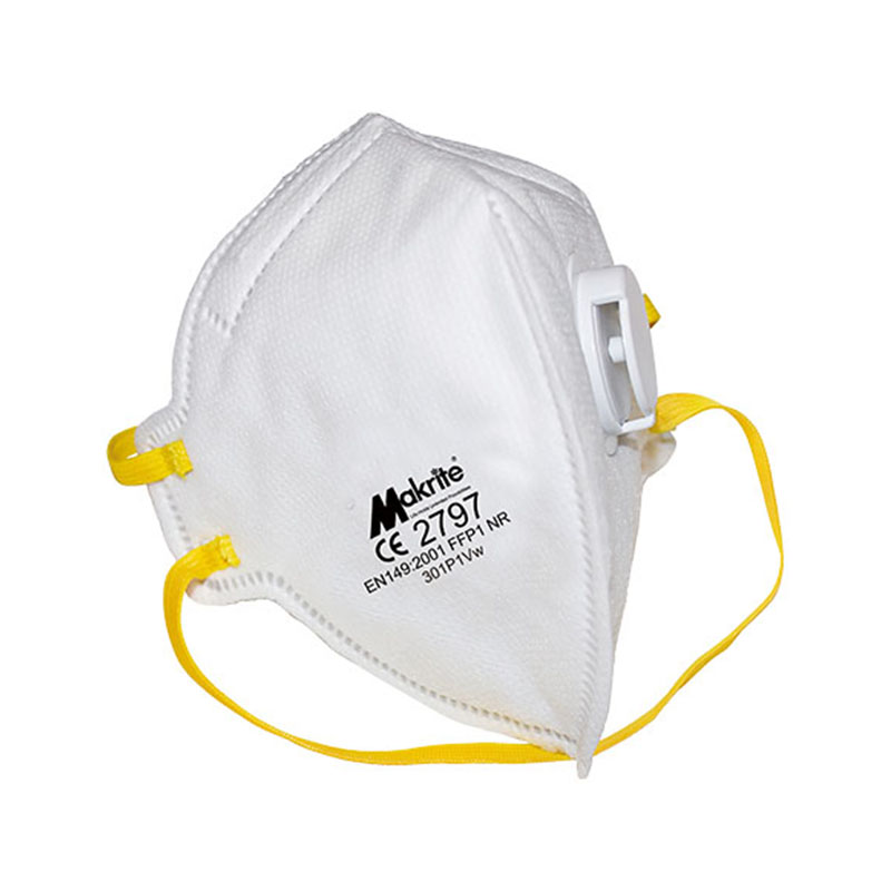 麥特瑞301P1Vw折疊式帶閥防塵口罩