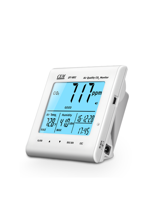 華盛昌DT-802D臺式空氣二氧化碳監測儀