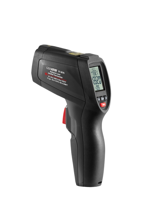 華盛昌DT-8875專業(yè)型中高溫環(huán)形激光紅外測溫儀