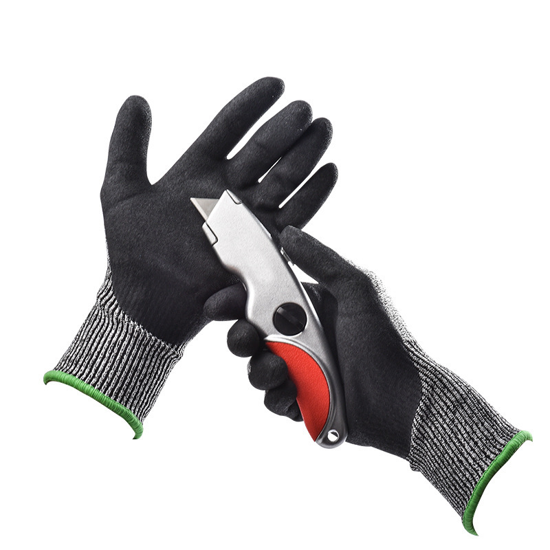 多給力WG-777C耐磨抗油三級(jí)防割手套