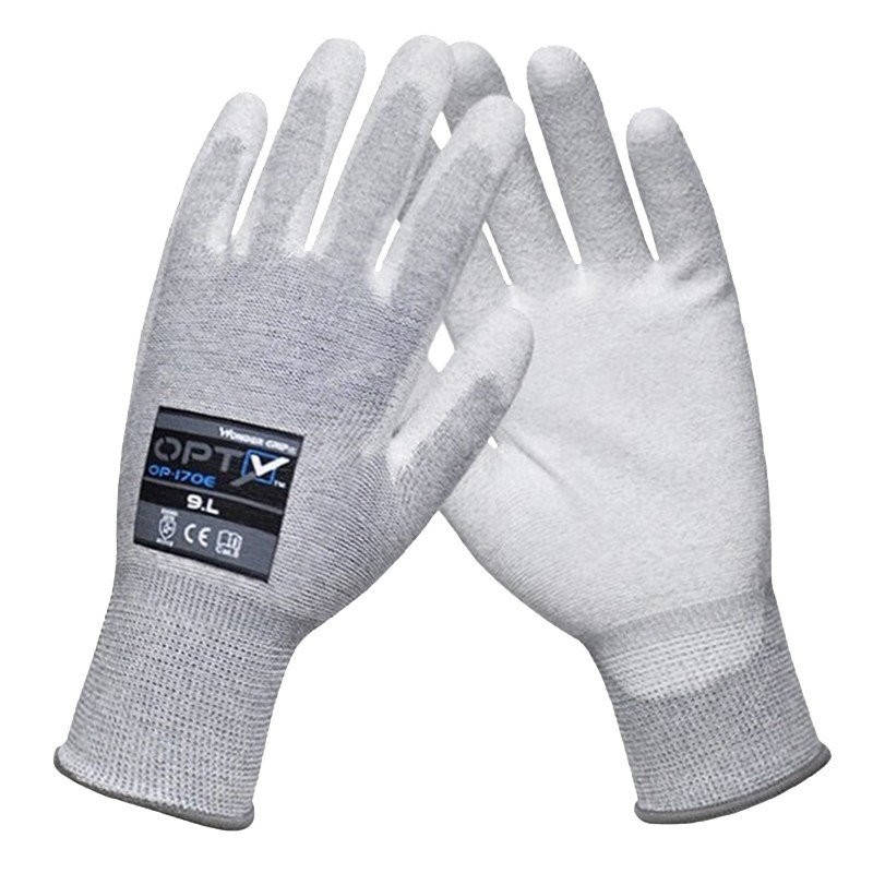 多給力OP-170e PU涂層耐磨防滑防靜電手套