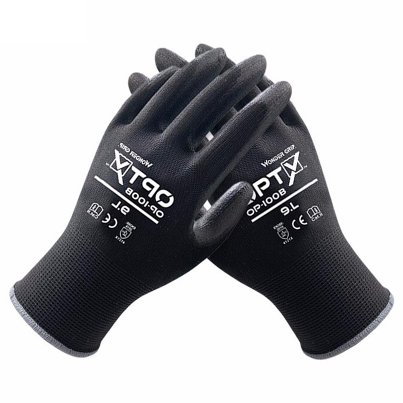 多給力OP-100B PU涂掌防滑勞保手套