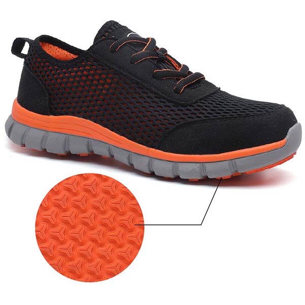 羿科60725920超輕炫彩防滑安全鞋