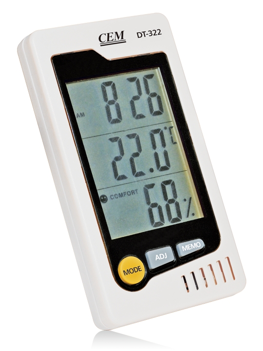 華盛昌DT-322臺式溫濕度計(jì)