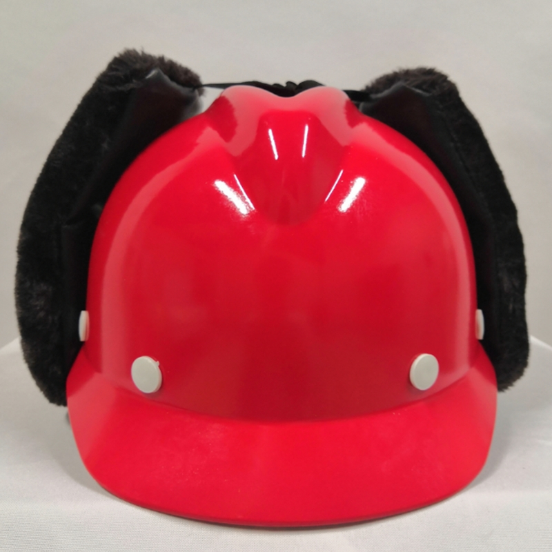桉葉AY9805L紅色棉安全帽 桉葉AY9805L紅色棉安全帽