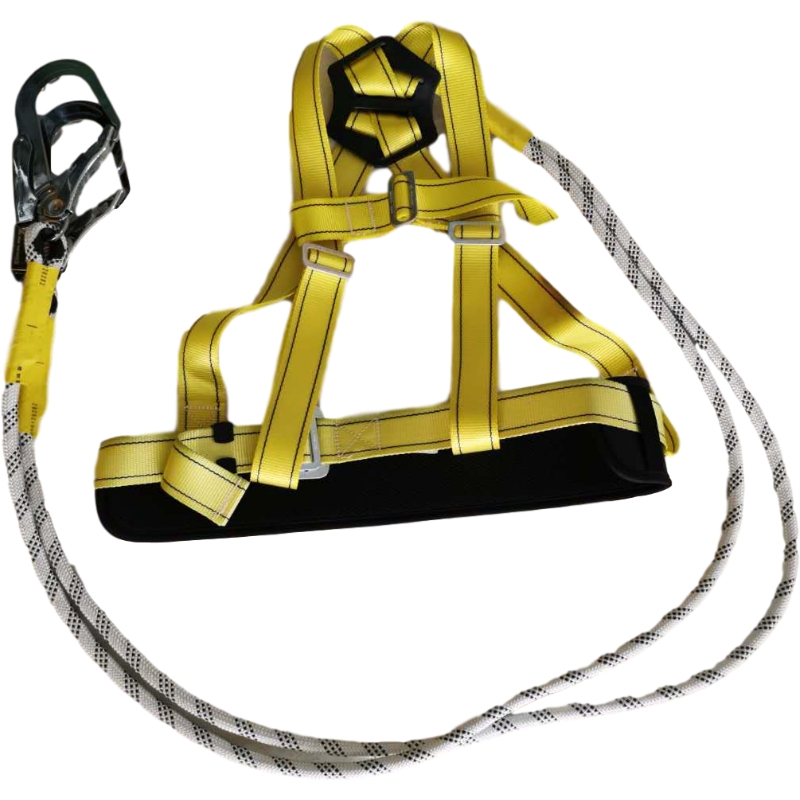 建鋼雙背雙繩大鉤安全帶