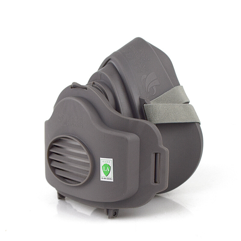 錦繡粵興3600橡膠單濾盒半面罩防毒面具