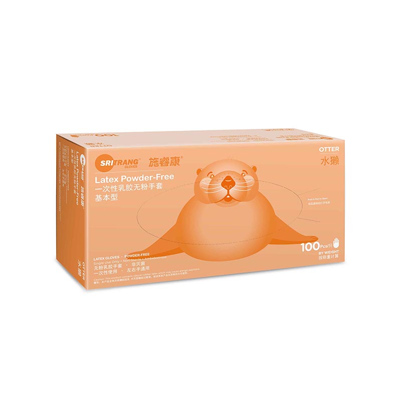 施睿康基本型一次性乳膠無(wú)粉手套