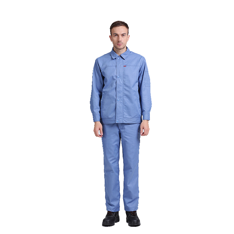 瑞氪維爾RW8338天藍色防電弧夾克