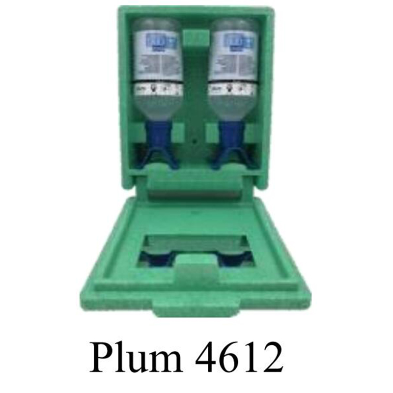 丹麥Plum4612防塵防靜電壁掛箱套裝洗眼液500ml*2