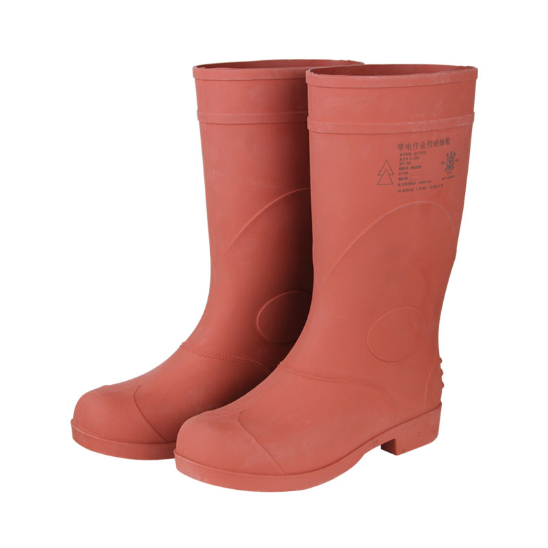 安全牌6kv高筒重型礦工安全靴32.5cm