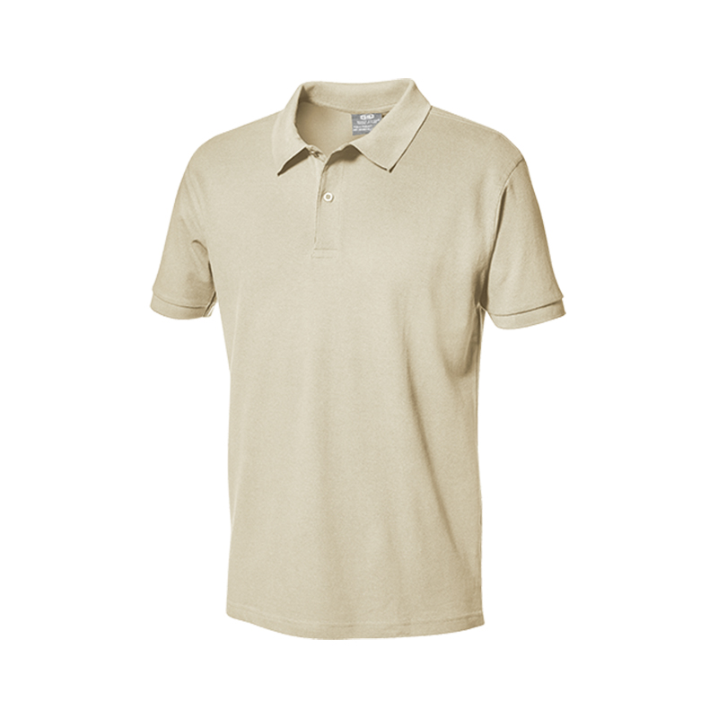 思而MC3014U0 PIQUET POLO SHIRT卡其色純棉短袖Polo衫