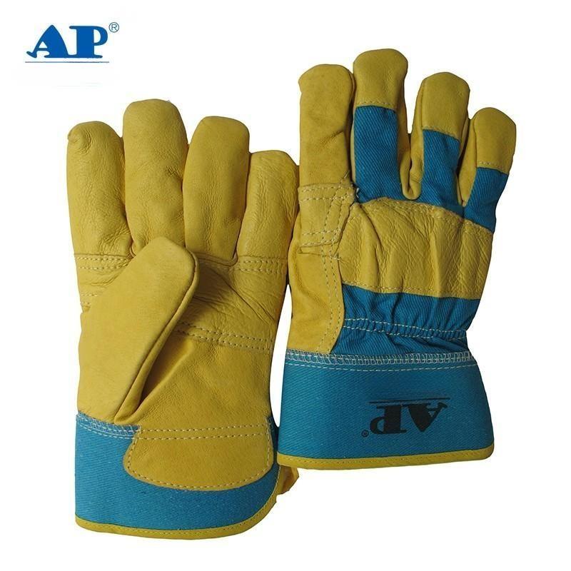 友盟AP-3501青皮駁掌抗嚴寒勞保手套