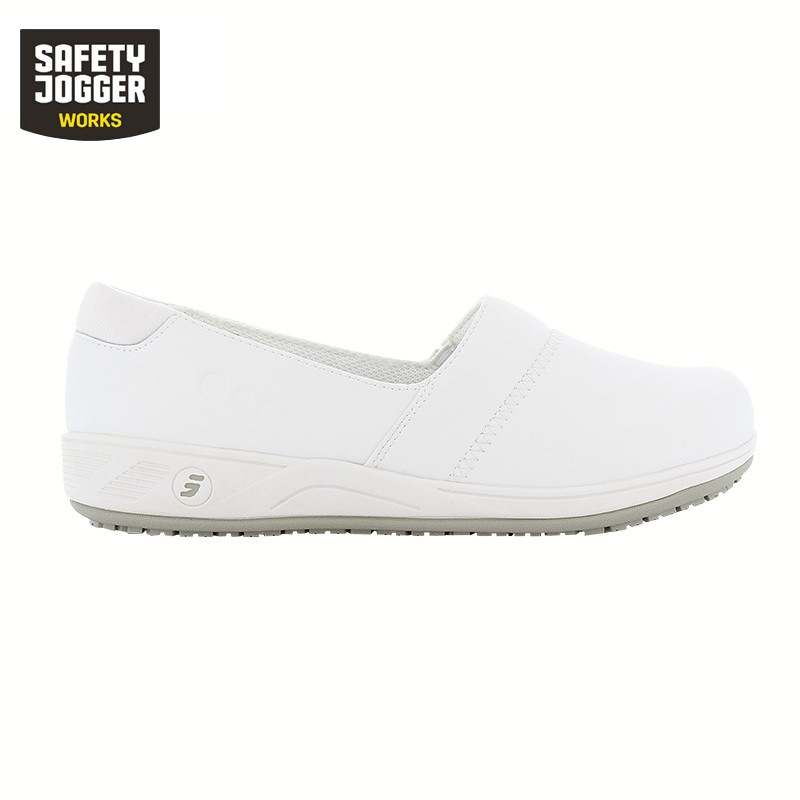 Safety Jogger鞍琸宜010914白色低幫防滑護士鞋