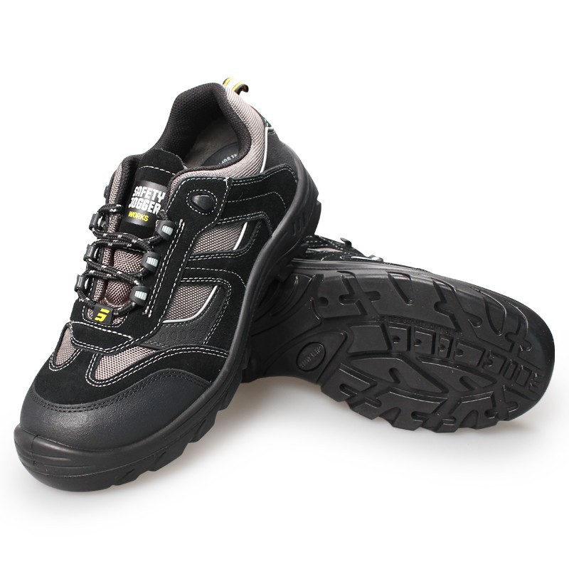 鞍琸宜JUMPEREH黑色低幫防刺絕緣鞋