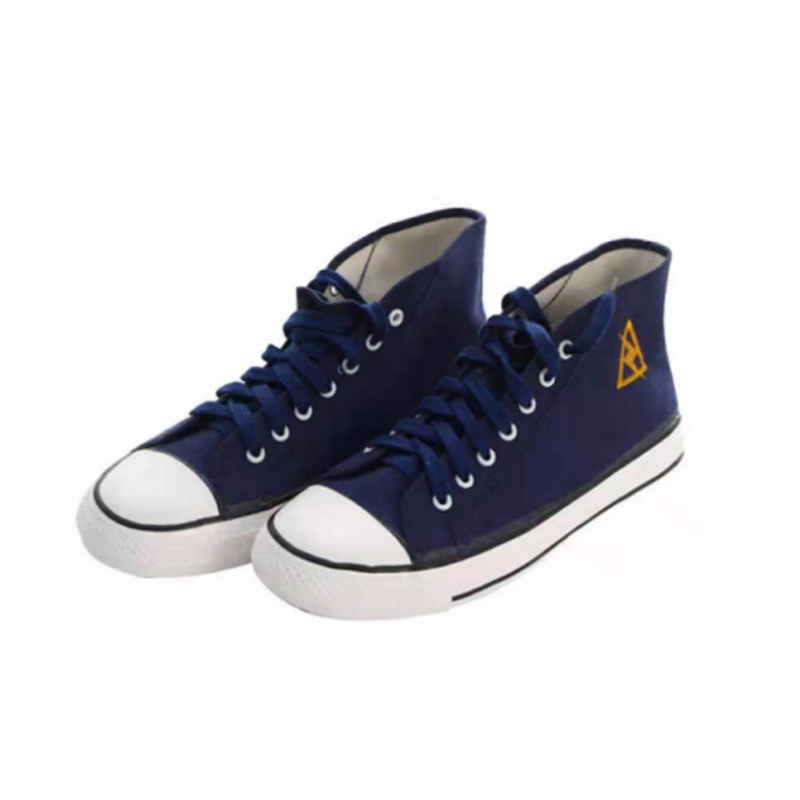 金步安電工絕緣安全鞋10KV高幫藍色款