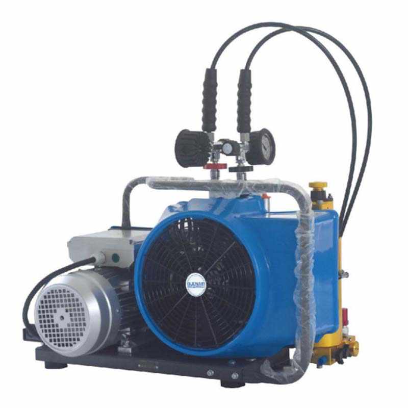 寶恩BBC-100P/H呼吸空氣填充泵-臥式可移動雙壓款