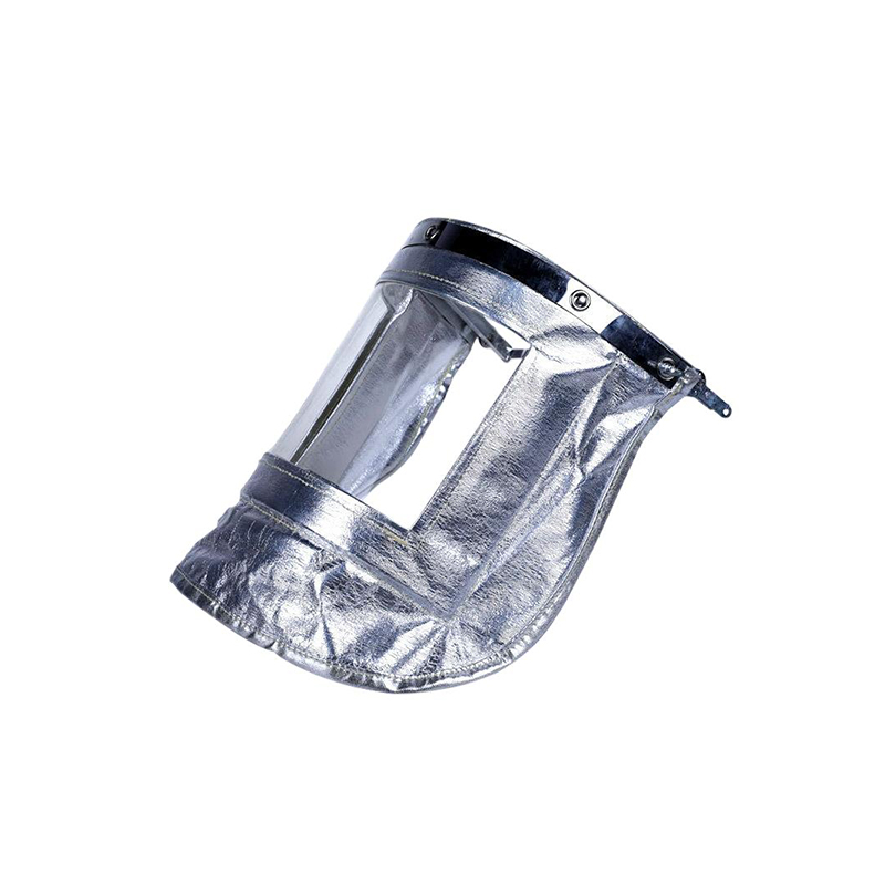 定和DH4053鋁箔耐高溫隔熱面罩配帽式防護(hù)面屏