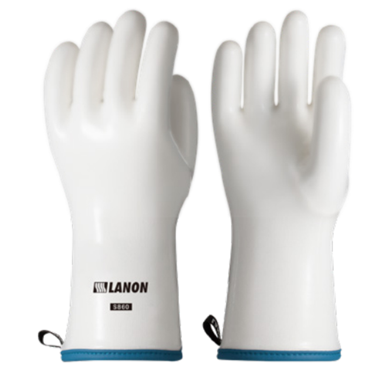 LANON蘭浪S860空氣內(nèi)襯全掌磨砂涂層液態(tài)硅膠隔溫防護(hù)手套