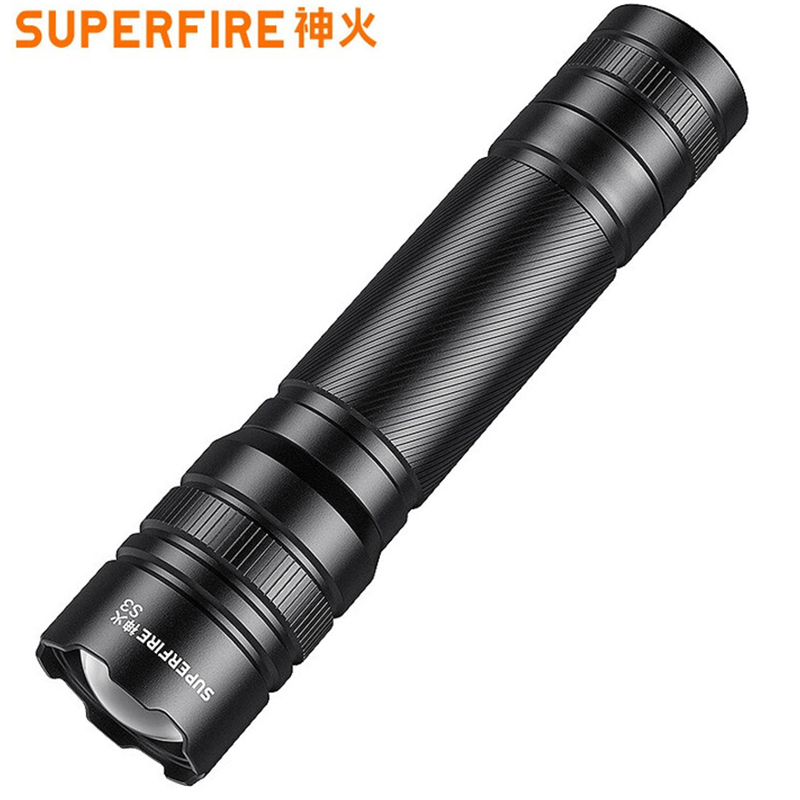 神火S3超亮遠射變焦迷你手電筒