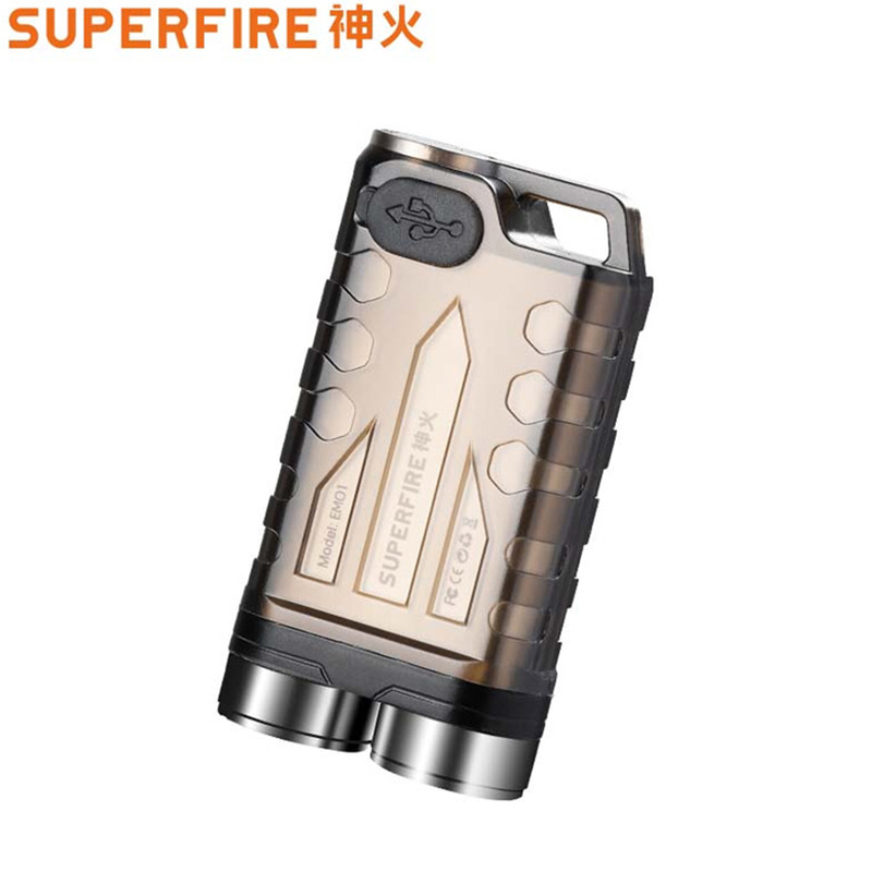 神火EM01小巧精致多功能EDC小手電筒