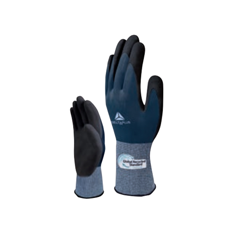 代爾塔206703 VE723GREEN丁腈涂層環保工作勞保手套