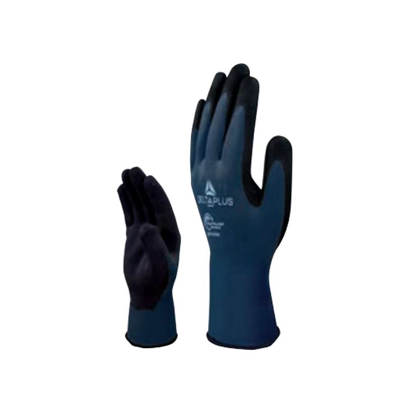 代爾塔206731 VV733GREEN乳膠涂層環保工作勞保手套