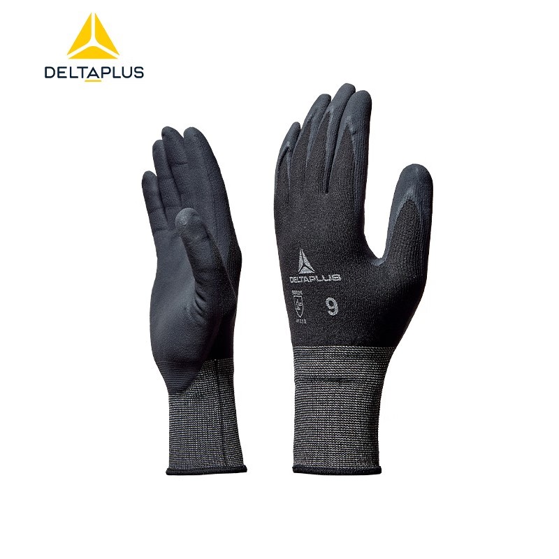 代爾塔201703 VE723丁腈涂層工作勞保手套