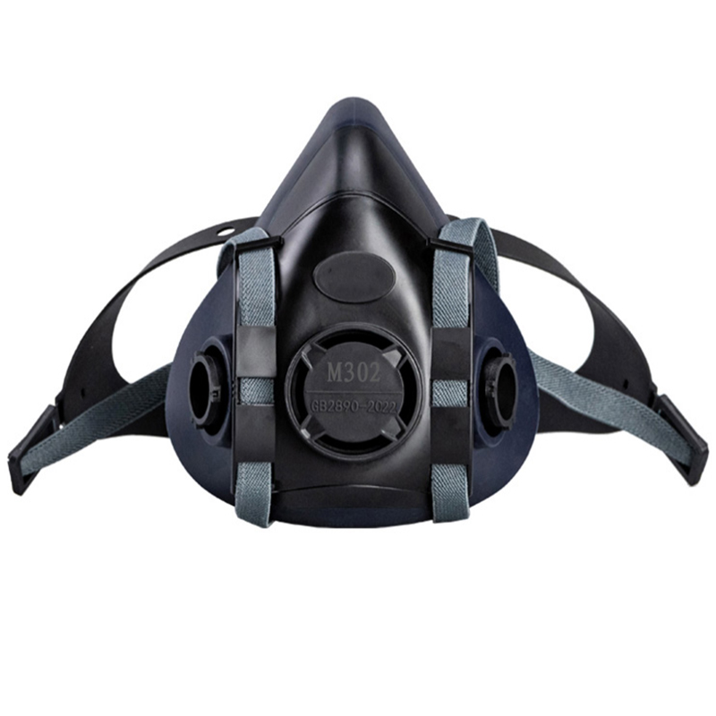 特安護(hù)M302防護(hù)面具雙罐硅膠半面罩