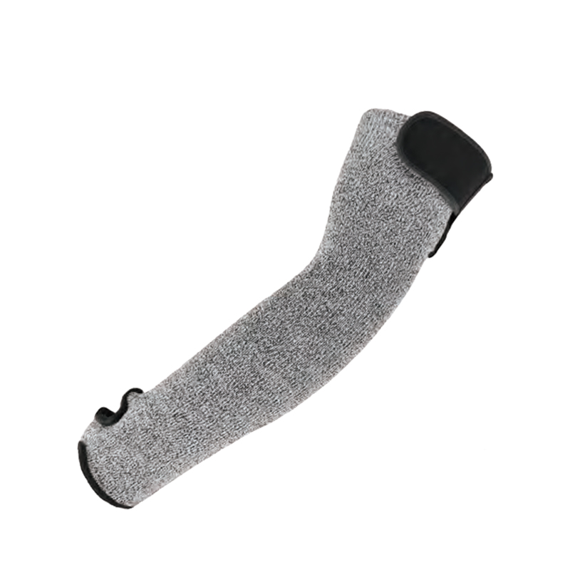 思衛(wèi)爾S070-2魔術(shù)貼款麻灰色HPPE防割護(hù)臂