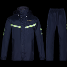 天堂T071B帶反光條雙層套裝分體透氣雨衣