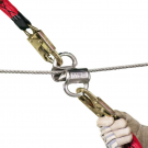 梅思安10150426智巧星雙人水平生命線系統