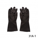 威蝶31A-1黑色耐酸堿乳膠手套 威蝶31A-1黑色耐酸堿乳膠手套
