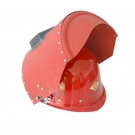 盾牌玻璃鋼安全帽加電焊面罩