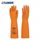 LANON蘭浪SR242耐酸堿橡膠防化手套