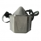 地球3300 PVC單濾盒半面罩防毒面具