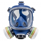 高瑪1011-A自吸過濾式雙濾盒全面罩防毒面具