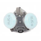 勞衛(wèi)301-9雙濾盒半面罩防塵面具 勞衛(wèi)301-9雙濾盒半面罩防塵面具