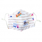 藍(lán)星褐色耳戴式兒童棉布口罩 藍(lán)星褐色耳戴式兒童棉布口罩