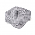 藍(lán)星灰格耳戴式成人棉布口罩 藍(lán)星灰格耳戴式成人棉布口罩