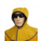 友盟AP-3000Y金黃色皮全護式焊帽 友盟AP-3000Y金黃色皮全護式焊帽