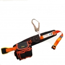 宏建單腰式速差鋼制大鉤自控腰帶