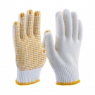 護(hù)享Hu-C101D純棉紗線(xiàn)PVC點(diǎn)塑勞保手套