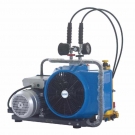 寶恩BBC-100E/H呼吸空氣填充泵-臥式可移動雙壓款