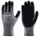 LANON蘭浪H108蜂巢系列D級丁腈橡膠防割手套