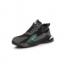 GUYISA古伊薩2095S運動系列防砸防刺穿四季款黑灰安全鞋