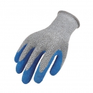 思衛(wèi)爾2334麻灰色13針藍乳膠浸掌HPPE玻璃纖維防割手套