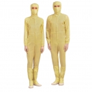 嘉柏利通L-3115X黃色三連體潔凈服